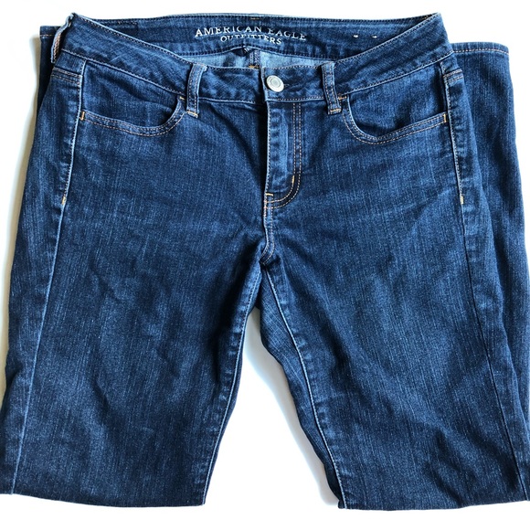 American Eagle Outfitters Denim Jeggings Size 8 - Picture 1 of 9
